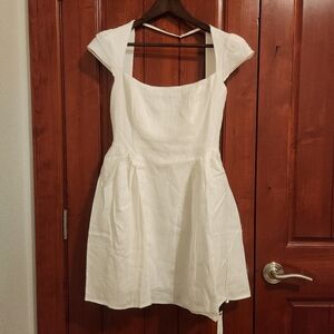 Reformation Oaklyn Linen Dress, Size 6, NWT